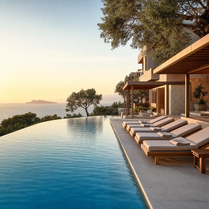 Mornings by the sea, evenings at ease